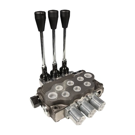 Hydro Custom Directional Control Valve 3 Spool, 21 Gpm, 1800-3600 PSI, Sae 10 Port 228901